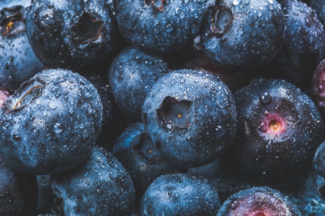 blueberries in a pile a healthy snacking idea from BOARD30