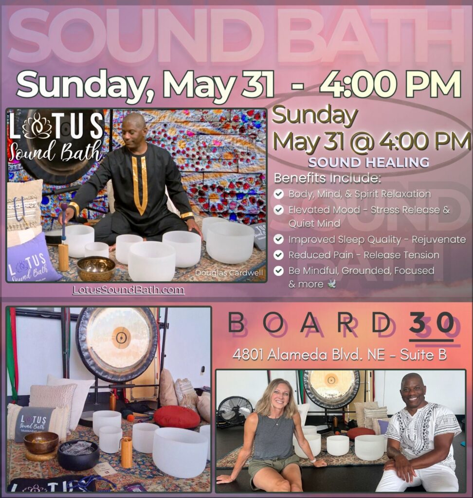 sound bath may